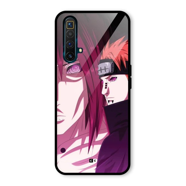 Yahiko With Nagato Glass Back Case for Realme X3 SuperZoom