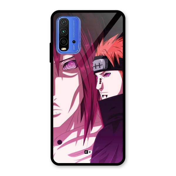 Yahiko With Nagato Glass Back Case for Redmi 9 Power