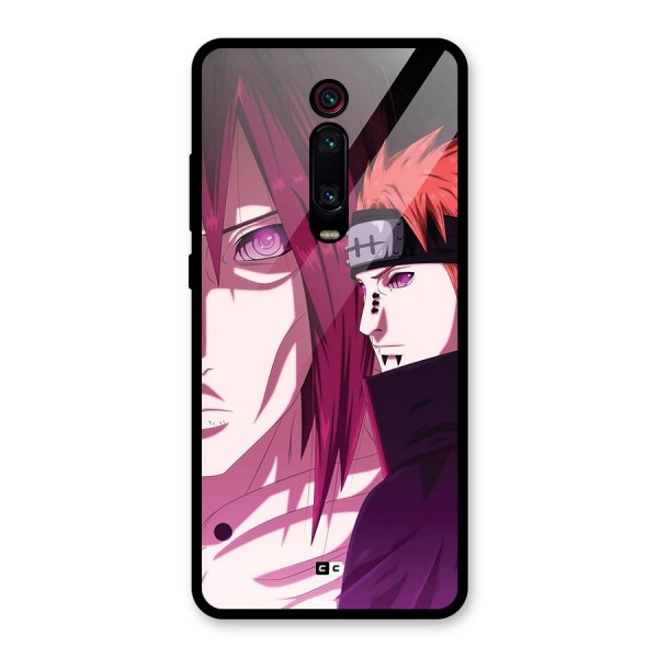 Yahiko With Nagato Glass Back Case for Redmi K20 Pro