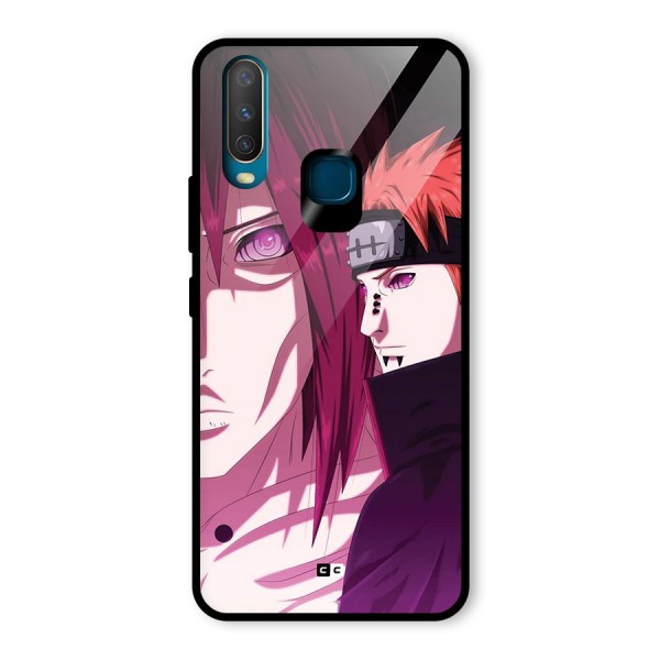 Yahiko With Nagato Glass Back Case for Vivo Y12