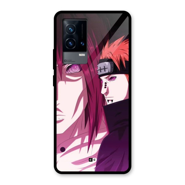 Yahiko With Nagato Glass Back Case for iQOO 9 5G