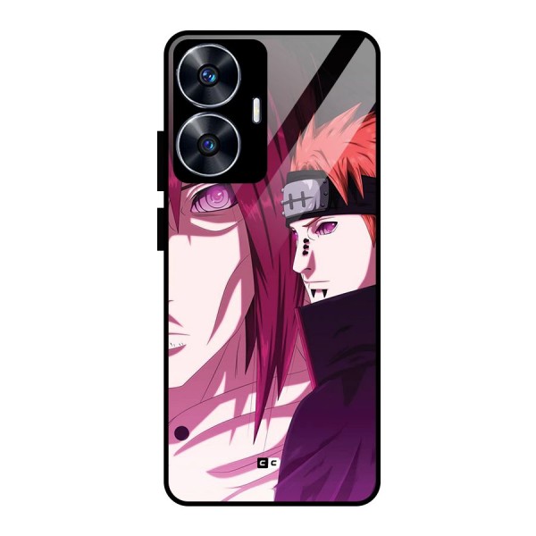 Yahiko With Nagato Glass Back Case for realme C55