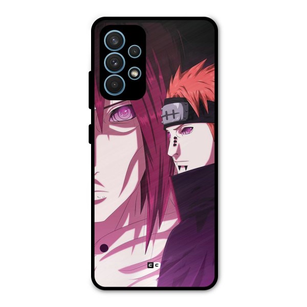 Yahiko With Nagato Metal Back Case for Galaxy A32