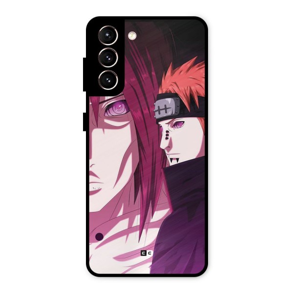Yahiko With Nagato Metal Back Case for Galaxy S21 5G