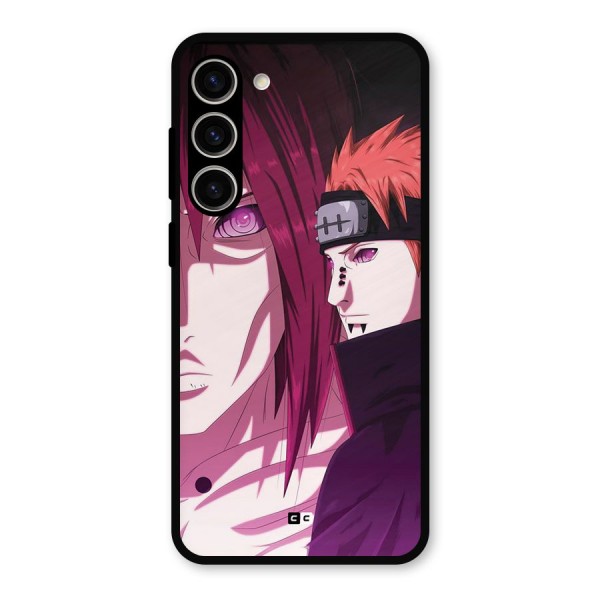 Yahiko With Nagato Metal Back Case for Galaxy S23 Plus