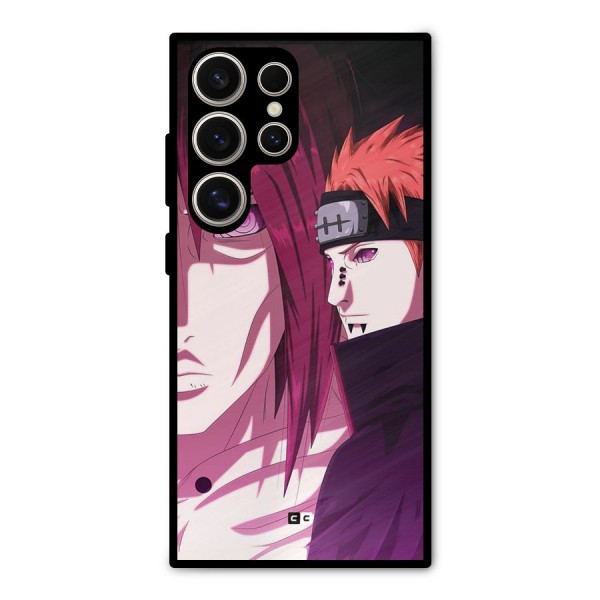 Yahiko With Nagato Metal Back Case for Galaxy S24 Ultra