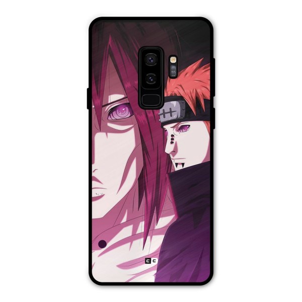 Yahiko With Nagato Metal Back Case for Galaxy S9 Plus