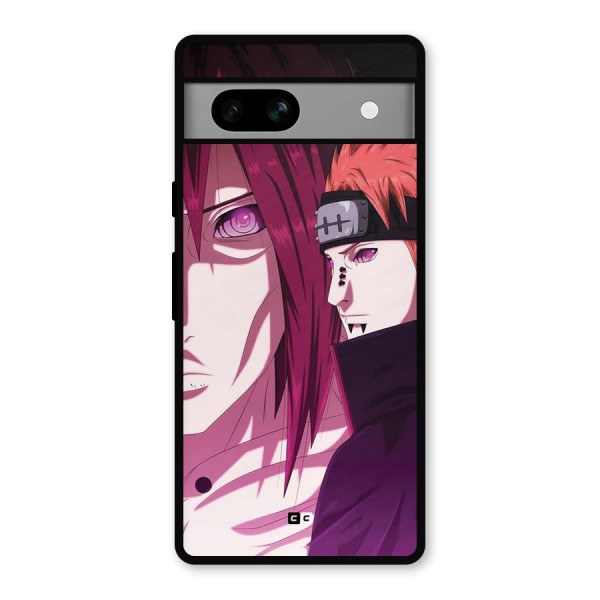 Yahiko With Nagato Metal Back Case for Google Pixel 7a