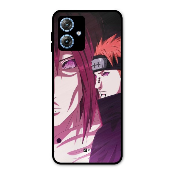 Yahiko With Nagato Metal Back Case for Moto G54