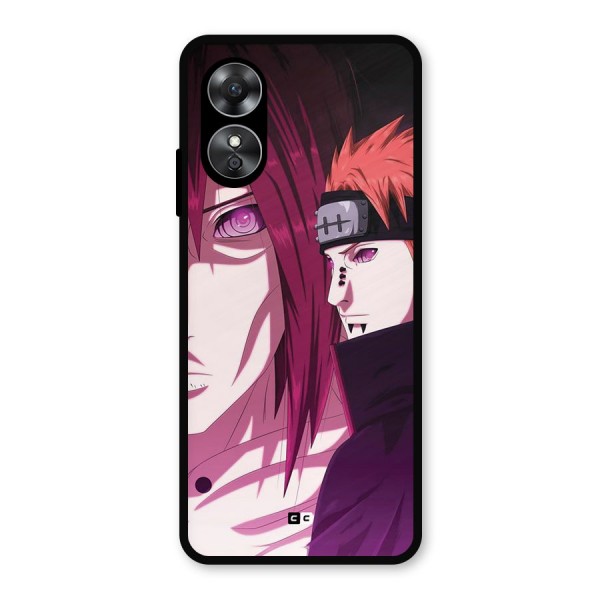 Yahiko With Nagato Metal Back Case for Oppo A17