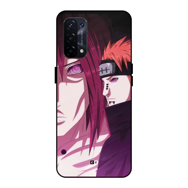 Yahiko With Nagato Metal Back Case for Oppo A74 5G