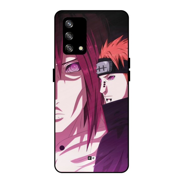 Yahiko With Nagato Metal Back Case for Oppo F19s