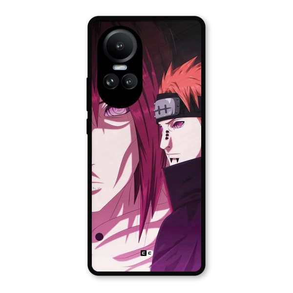 Yahiko With Nagato Metal Back Case for Oppo Reno10 Pro