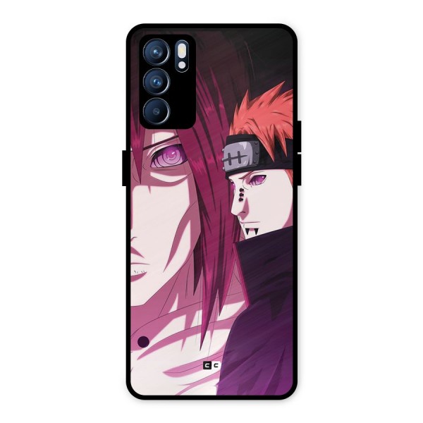 Yahiko With Nagato Metal Back Case for Oppo Reno6 5G