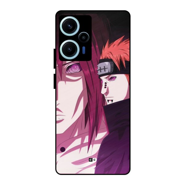 Yahiko With Nagato Metal Back Case for Poco F5