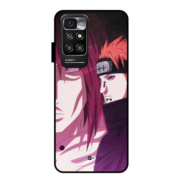 Yahiko With Nagato Metal Back Case for Redmi 10 Prime