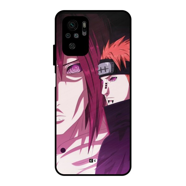 Yahiko With Nagato Metal Back Case for Redmi Note 10