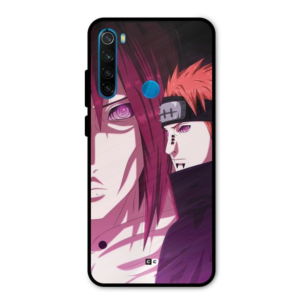 Yahiko With Nagato Metal Back Case for Redmi Note 8