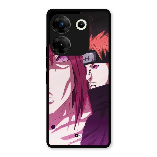 Yahiko With Nagato Metal Back Case for Tecno Camon 20