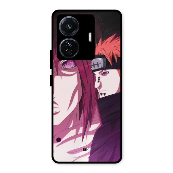 Yahiko With Nagato Metal Back Case for Vivo T1 Pro