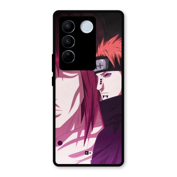 Yahiko With Nagato Metal Back Case for Vivo V27 Pro