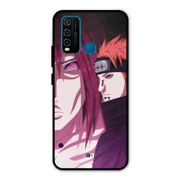 Yahiko With Nagato Metal Back Case for Vivo Y30