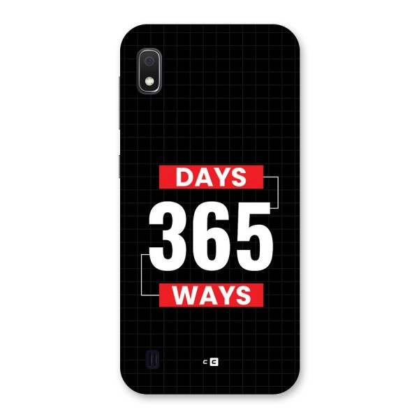 Year Ways Back Case for Galaxy A10