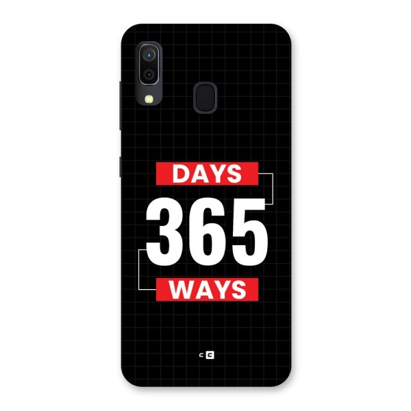 Year Ways Back Case for Galaxy A30