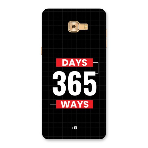 Year Ways Back Case for Galaxy C9 Pro