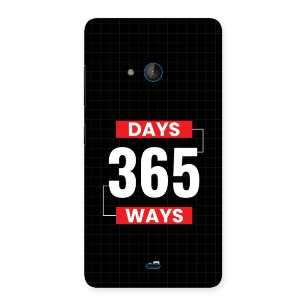 Year Ways Back Case for Lumia 540