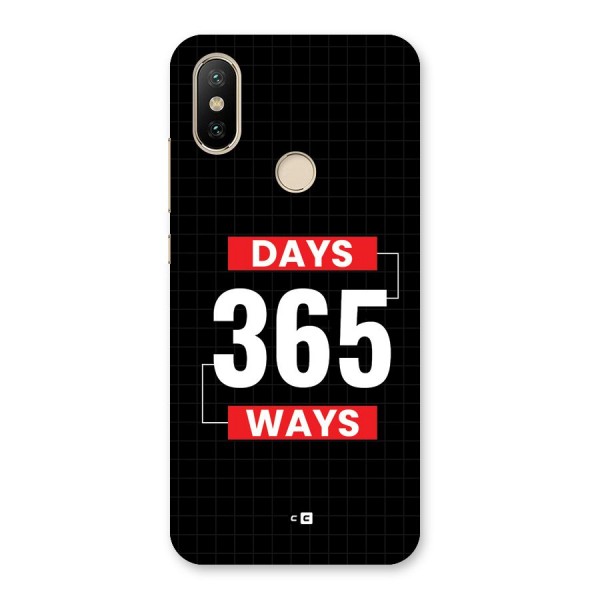 Year Ways Back Case for Mi A2