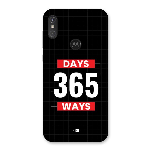 Year Ways Back Case for Motorola One Power