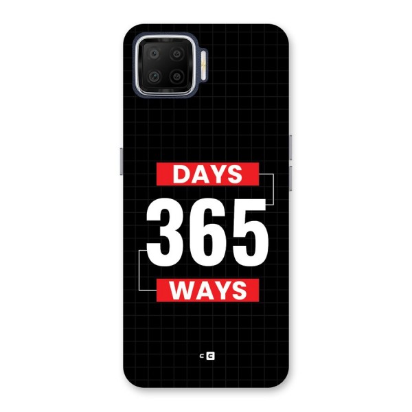 Year Ways Back Case for Oppo F17