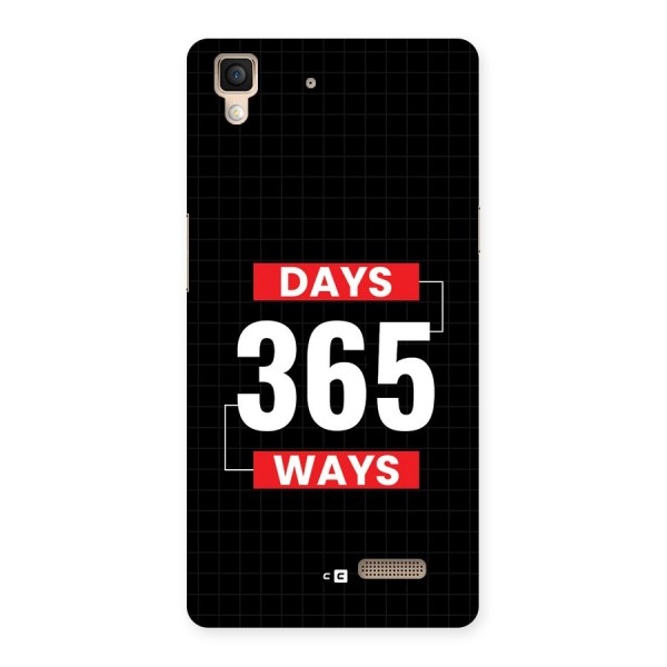 Year Ways Back Case for Oppo R7