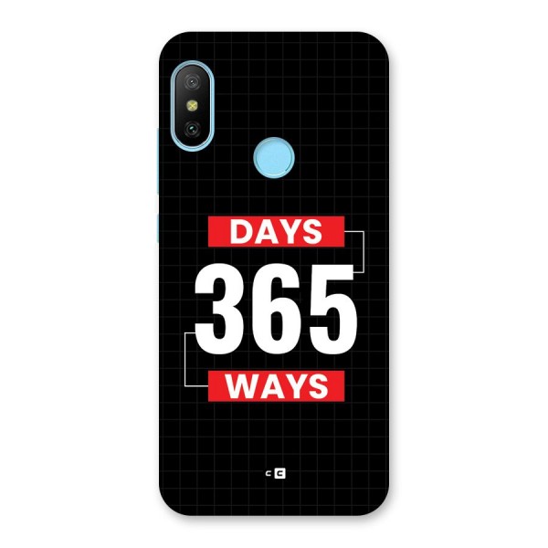 Year Ways Back Case for Redmi 6 Pro