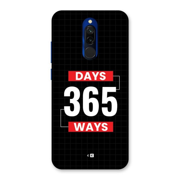 Year Ways Back Case for Redmi 8