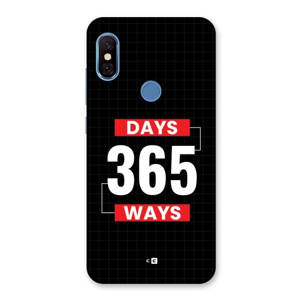 Year Ways Back Case for Redmi Note 6 Pro