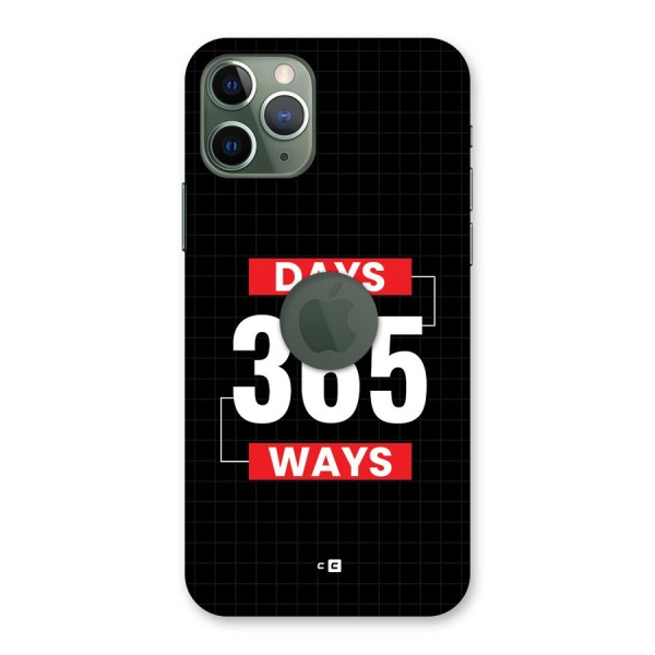 Year Ways Back Case for iPhone 11 Pro Logo Cut