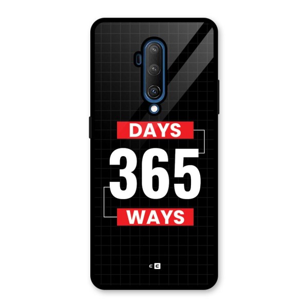 Year Ways Glass Back Case for OnePlus 7T Pro