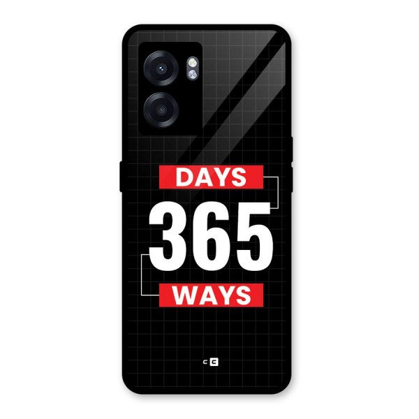 Year Ways Glass Back Case for Oppo K10 (5G)