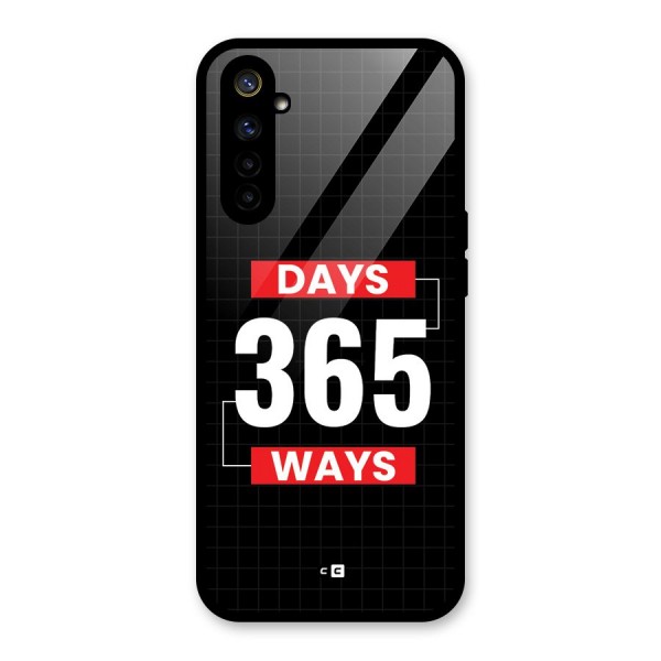 Year Ways Glass Back Case for Realme 6