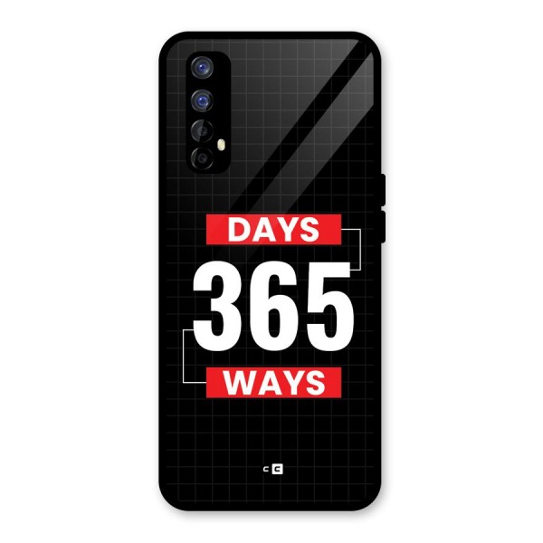 Year Ways Glass Back Case for Realme 7