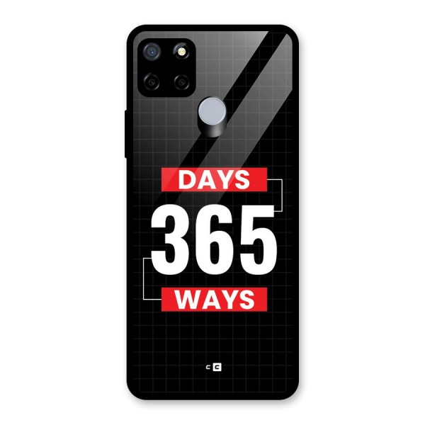 Year Ways Glass Back Case for Realme C12