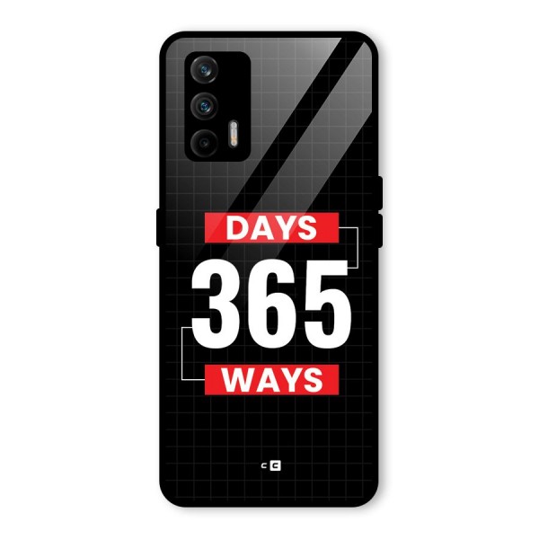 Year Ways Glass Back Case for Realme GT 5G