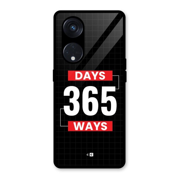 Year Ways Glass Back Case for Reno8 T 5G