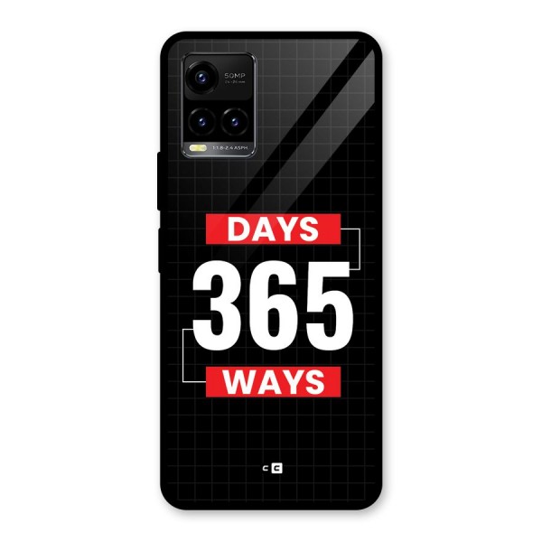 Year Ways Glass Back Case for Vivo Y21A