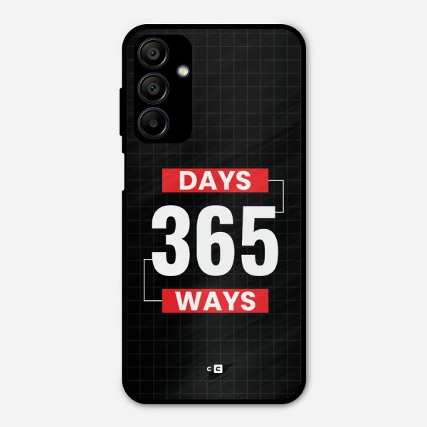 Year Ways Metal Back Case for Galaxy A15 5G