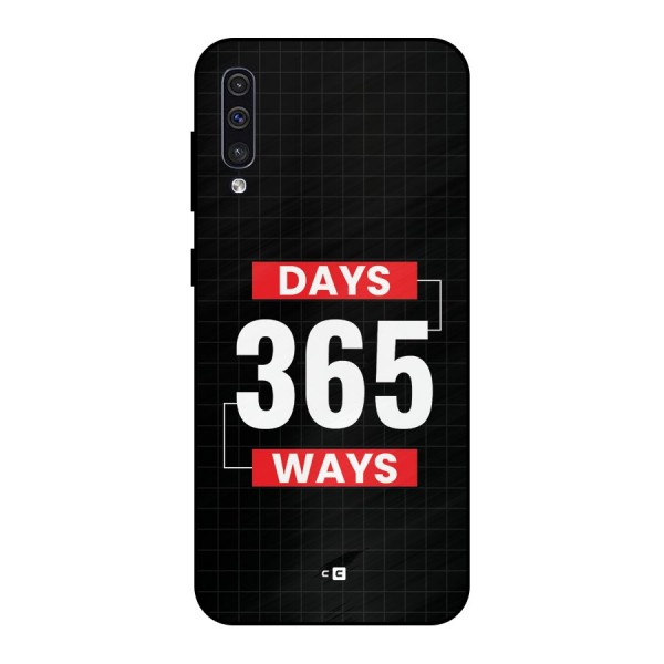 Year Ways Metal Back Case for Galaxy A50s