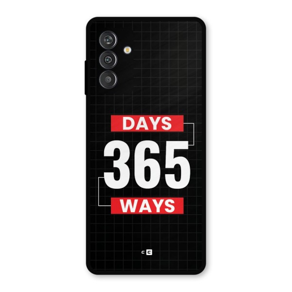 Year Ways Metal Back Case for Galaxy M14 5G