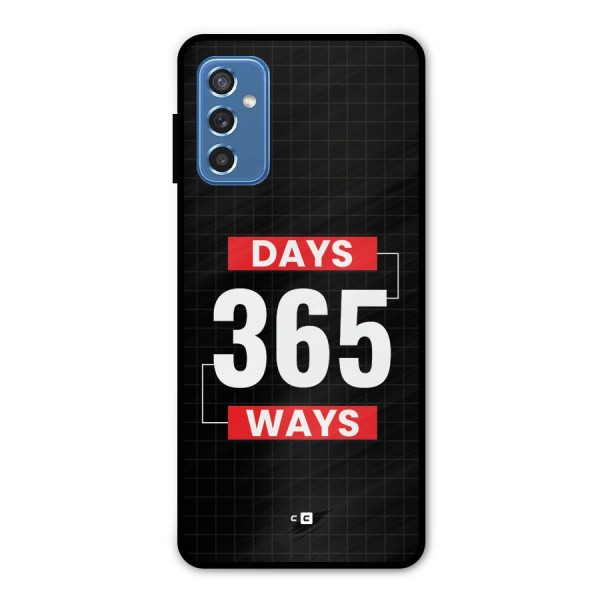 Year Ways Metal Back Case for Galaxy M52 5G